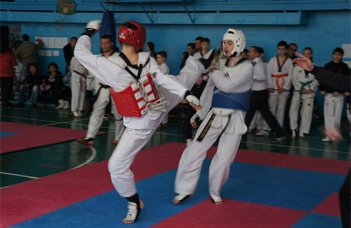 У Полтаві тхеквонидисти змагалися за медалі чемпіонату області