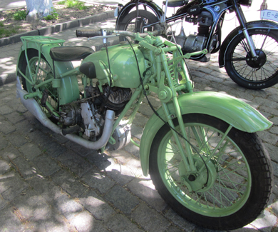 Мотоцикл «ТИЗ АМ 600» 1939 року випуску (СРСР)