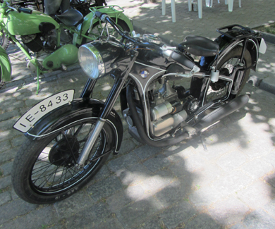 Мотоцикл «ВМW R 35» 1951 року випуску (Німеччина)