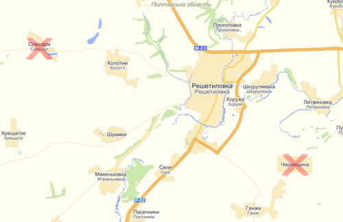 З карти Полтавщини зникнуть два села