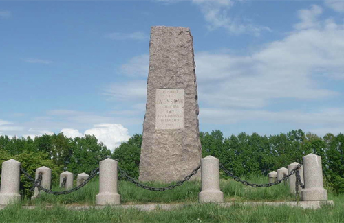 Музей Полтавской битвы просит помочь отреставрировать памятник «Шведам от шведов»