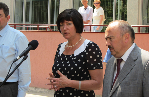 Ірина Акімова відвідала медичні заклади Полтавської області