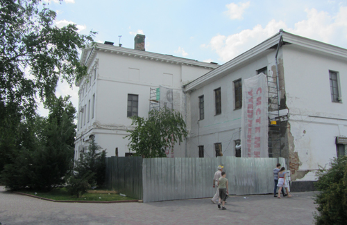 У Полтаві ремонтують будівлю кінотеатру імені І. Котляревського