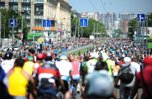 Полтавські велосипедисти відвідали Велодень в Харкові