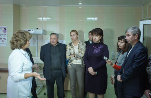Комісія Полтавської міської ради відвідала пологовий будинок