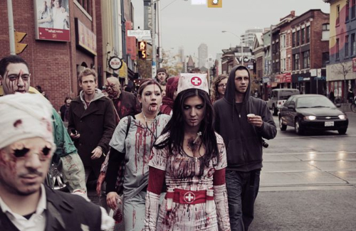 Зомби-парад в Торонто в этом году