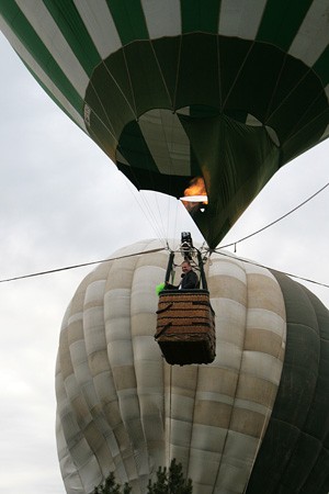 Запуск воздушных шаров в Комсомольске