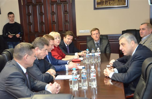 Зустріч з Надзвичайним та Повноважним Послом Грузії в Україні паном Міхеїлом Уклебою