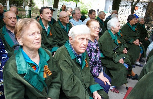 Ветераны войны и участники боевых конфликтов в Кременчугском госпитале