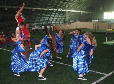 Виступає група спортивно-бального танцю Латинський квартал