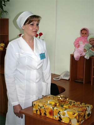 Медсестра Світлана Горбик