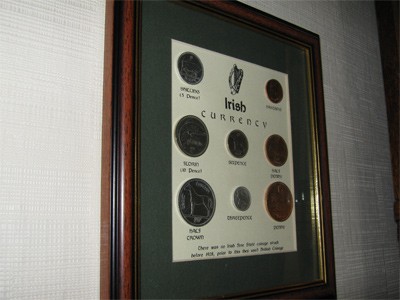 Коллекция ирландских монет