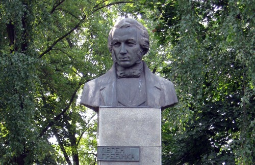 Пам’ятник Євгену Гребінці, м. Гребінка