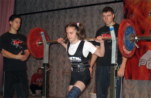 Тамара Стєнкова на змаганнях у Полтаві, 2007р