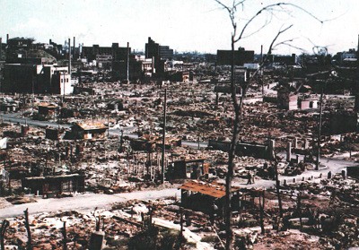 В одно мгновение было разрушено до основания 60 процентов города Хиросима