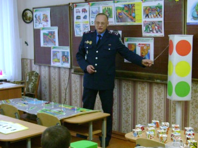 Александр Штепа в школе