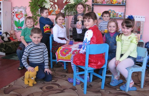 Дитячий садок "Ромашка" у с. Лутовинівка Козельщинського району