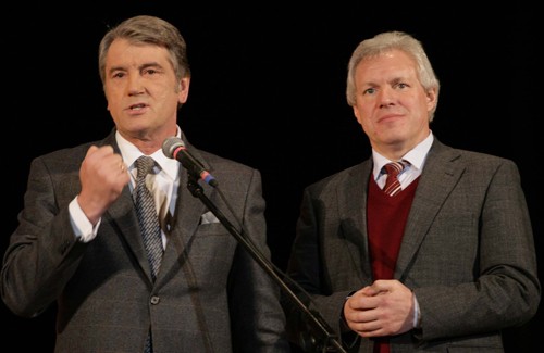 Виктор Ющенко и Валерий Асадчев
