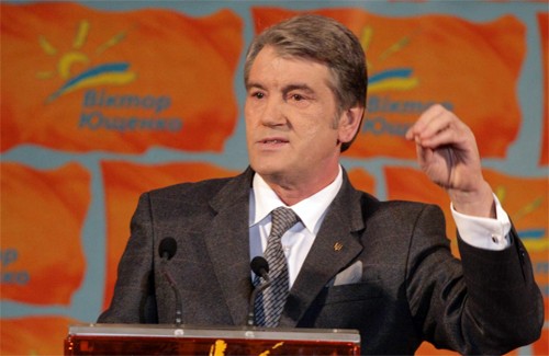 Виктор Ющенко выступил перед полтавчанами