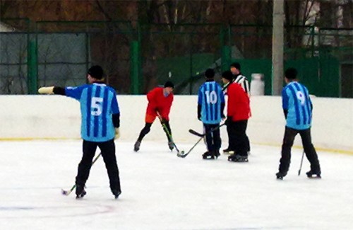 Городской турнир по хоккею с шайбой среди детей