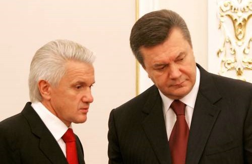 Владимир Литвин и Виктор Янукович