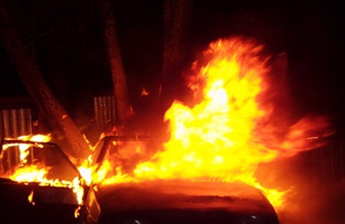 Поджоги авто в Кременчуге — пироман возвращается