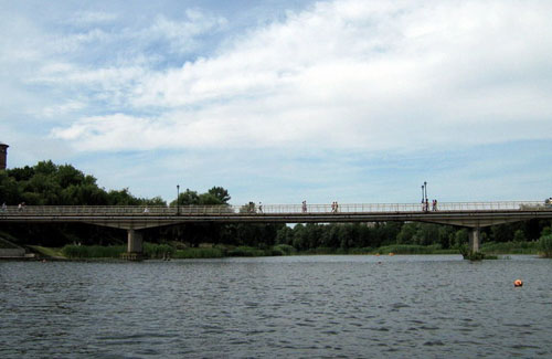 Міст через р. Хорол у Миргороді