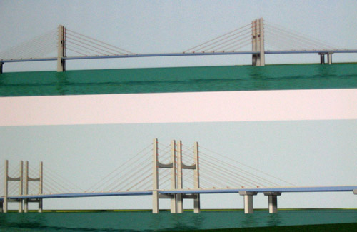 Фасад проектируемого моста