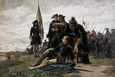 Картина Седерстрема «Карл XII і Мазепа»