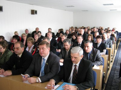 Перша прес-конференція новообраного міського голови Лубен Олександра Грицаєнка