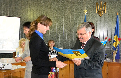 Вітання від заступника губернатора Олександр Коваля