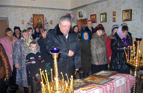 Жителі Вищого Булатця відзначали відкриття Михайлівської церкви