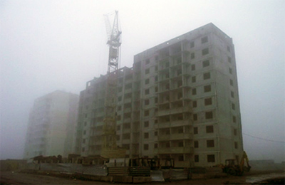 Будівництво житла соціального призначення на вулиці Марії Башкірцевої