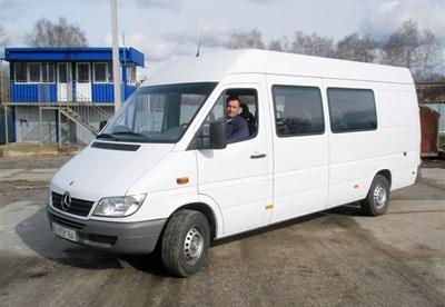 Пассажирские перевозки микроавтобусом Mersedes