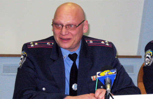 Начальник УГАИ УМВД Украины в Полтавской области Александр Штепа