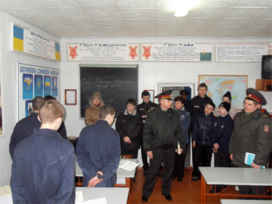 Учні Розсошенської гімназії з екскурсією відвідали Полтавський слідчий ізолятор