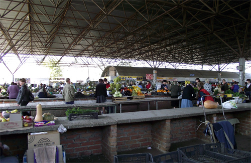 Центральний продовольчий ринок в Полтаві