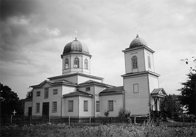 Свято-Георгиевский храм в селе Поповка