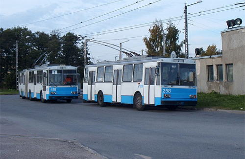 Троллейбусы «Skoda» в Таллинне