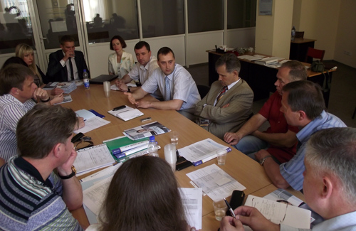 Заседание совета предпринимателей в Полтавском горсовете