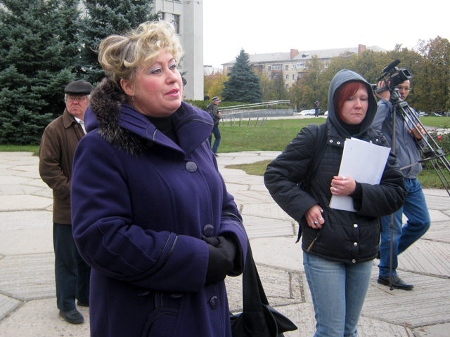 Журналист и правозащитник Людмила Кучеренко