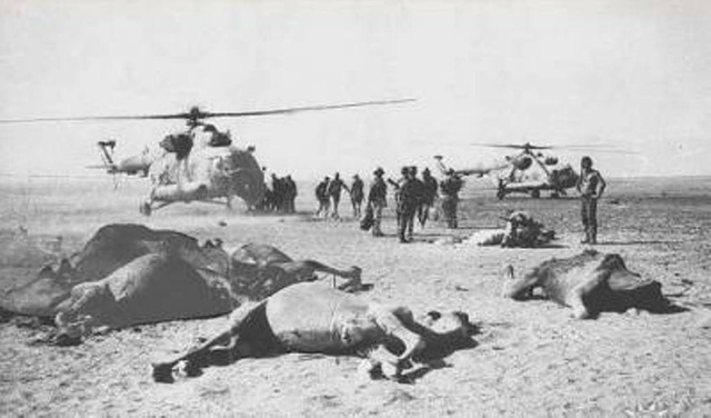 Караван остановлен. Афганистан, 1985 г.