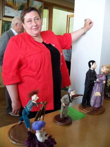 Балясна Вікторія Євгеніївна представила на святі свою авторську ляльку