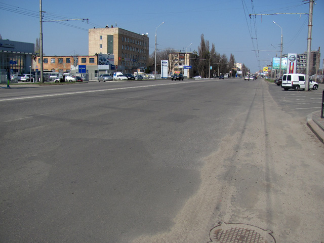 ул. Фрунзе, возле остановки «Боженко»