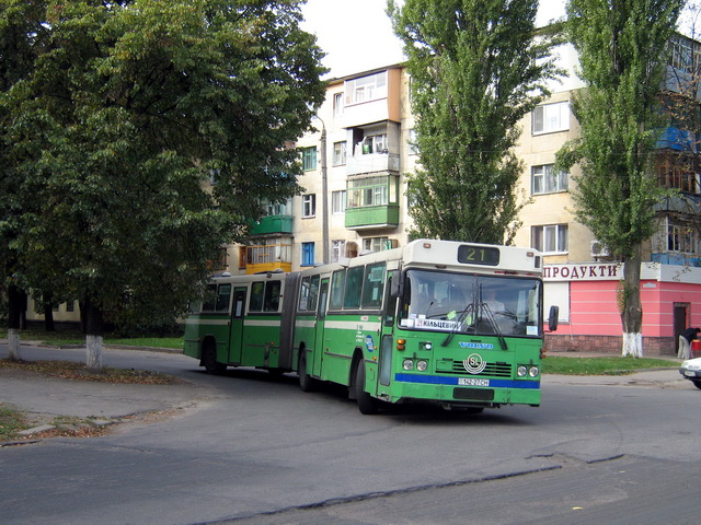 Гармошка поворачивает с ул. Алмазной на ул. Циолковского — объезд из-за реконструкции ул. Калинина