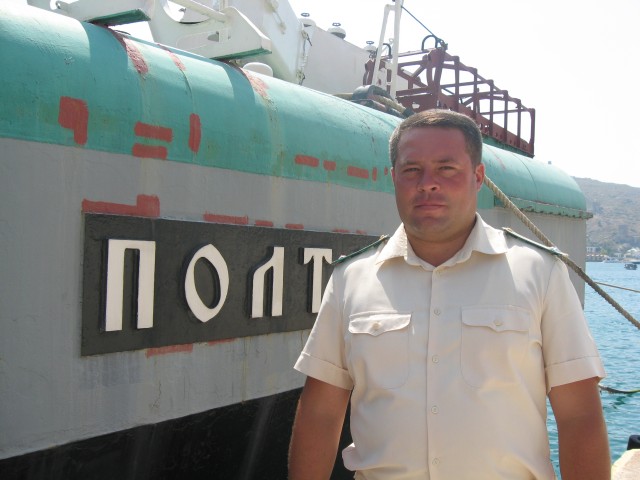 Шестой командир корабля «Полтава» капитан II ранга Алексей Проворов