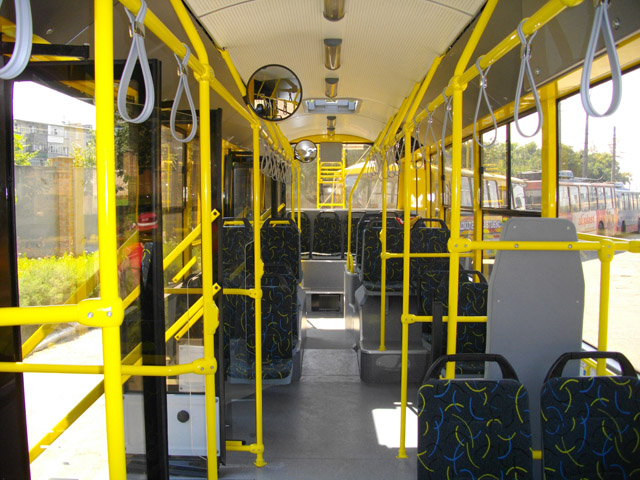Салон тролейбуса «Богдан Т701.10» 