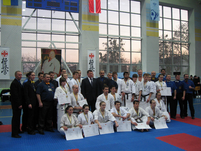 В Полтаве прошел чемпионат Украины по Киокушин карате, 2012 год