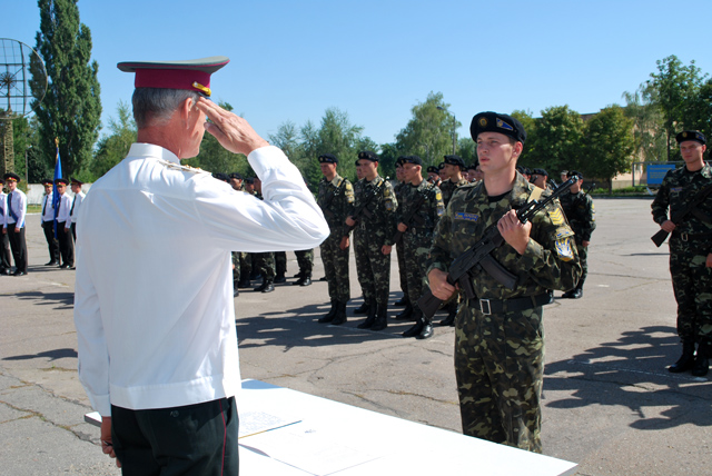 Прийняття присяги курсантами військової кафедри ПолтНТУ імені Юрія Кондратюка