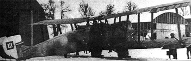 средний бомбардировщик Gotha GL